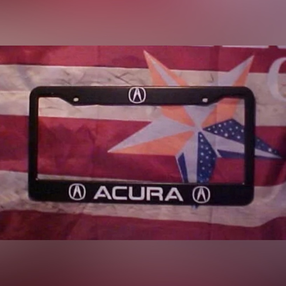 ACURA License Plate Frame Metal NEW